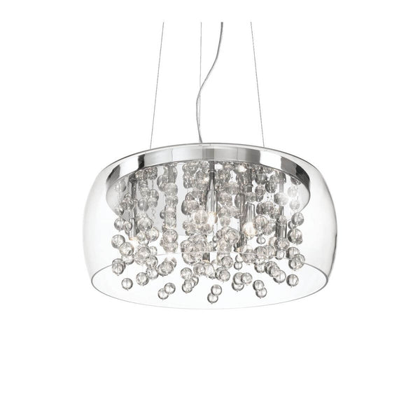 Suspension Audi-80 8 lumières transparente, verre