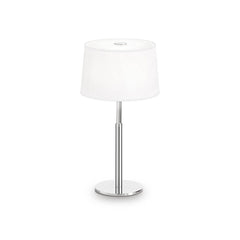Lampe à poser Hilton blanche, verre