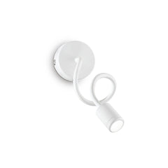 Applique murale Focus blanche, Ø 10 cm