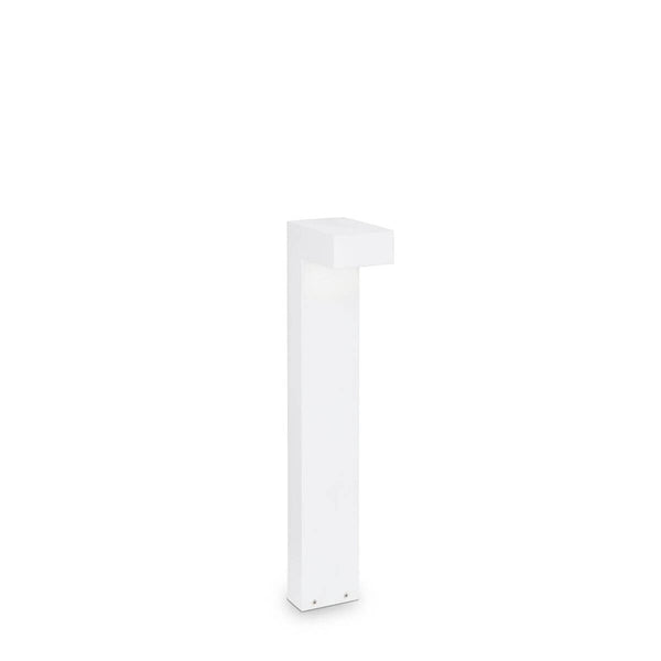 Lampadaire extérieur Sirio 2 lumières blanc, L 15 cm