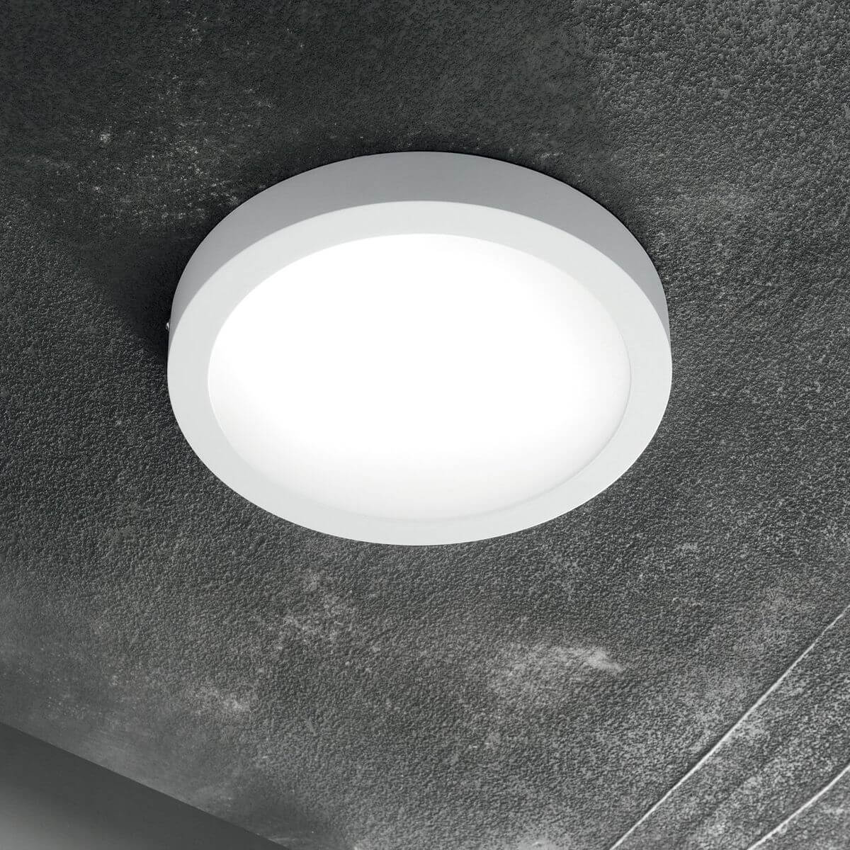 Plafonnier Universal blanc, Ø 30 cm (138619)
