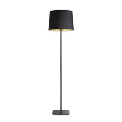 Lampadaire Nordik noir, tissu