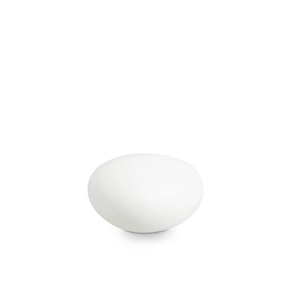 Lampadaire extérieur Sasso blanc, L 20 cm