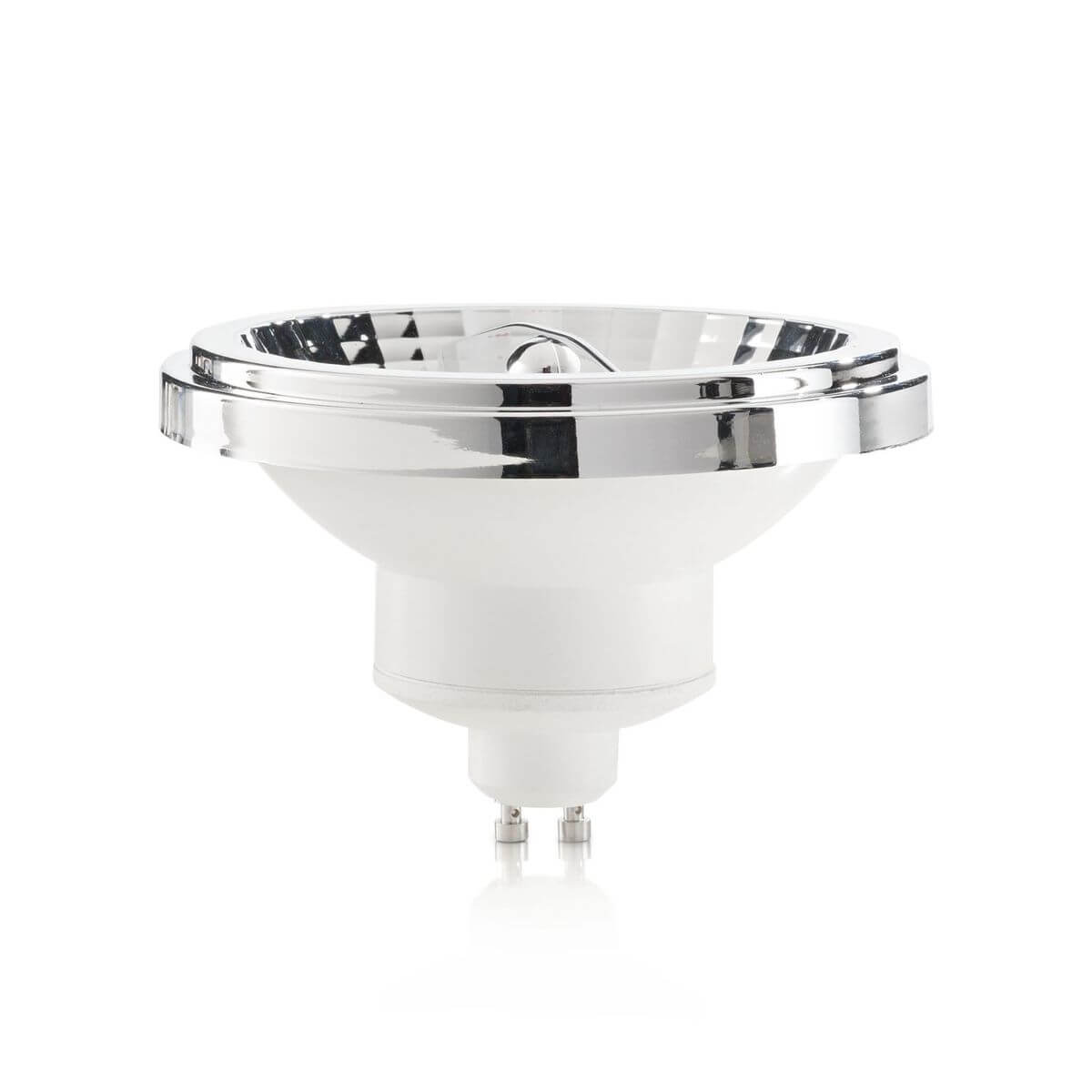Ampoule GU10 chromée, 10 W | Ideal Lux