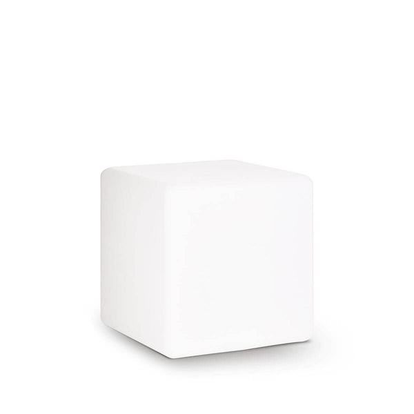 Lampadaire extérieur Luna blanc, L 40 cm