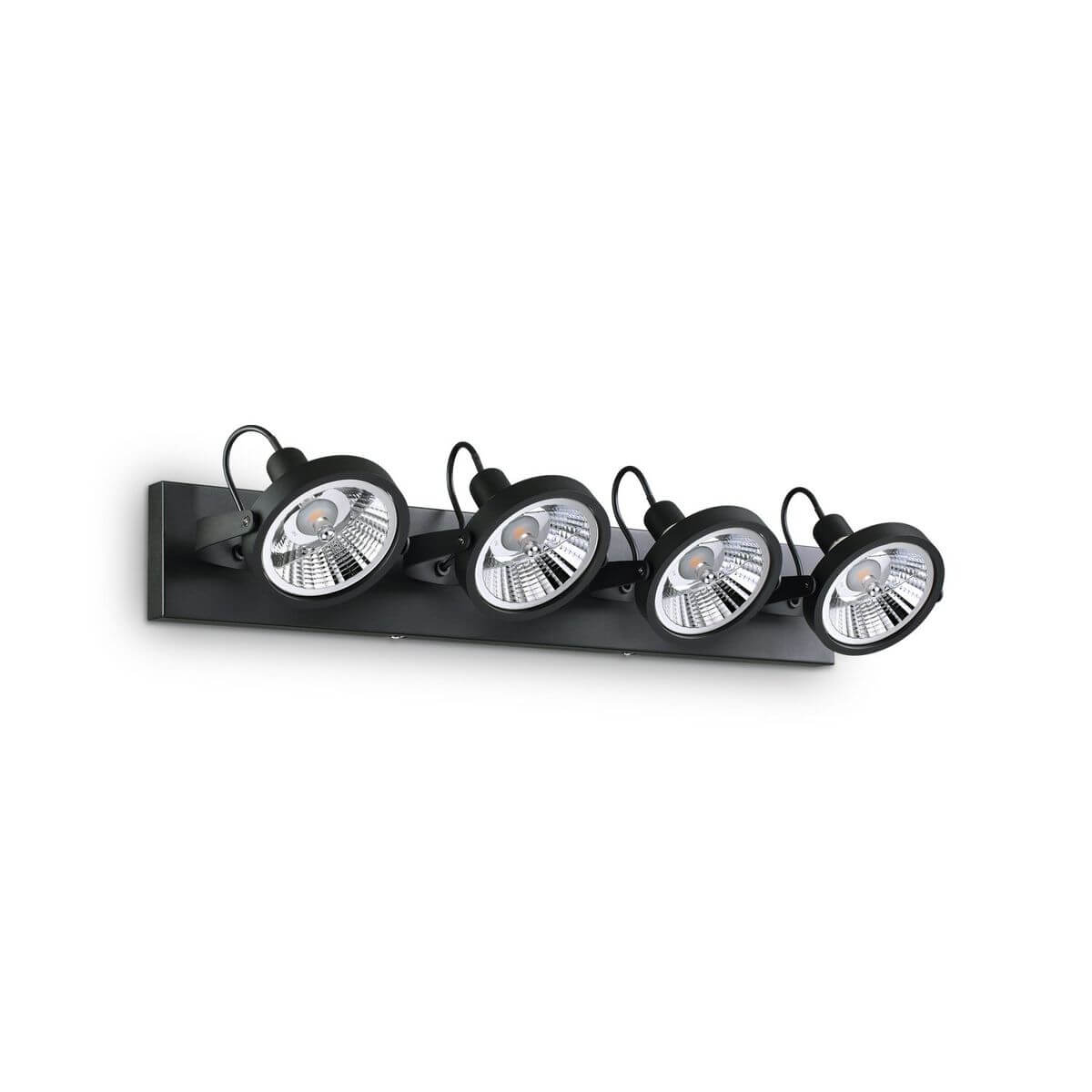 Plafonnier Glim 4 lumières noir
