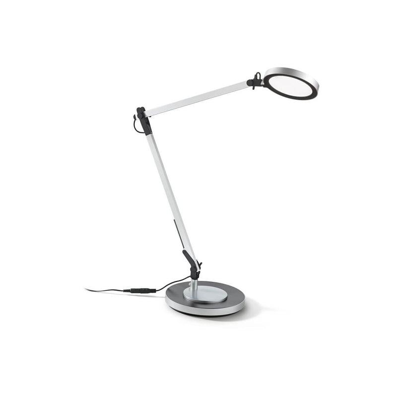 Lampe à poser Futura aluminium