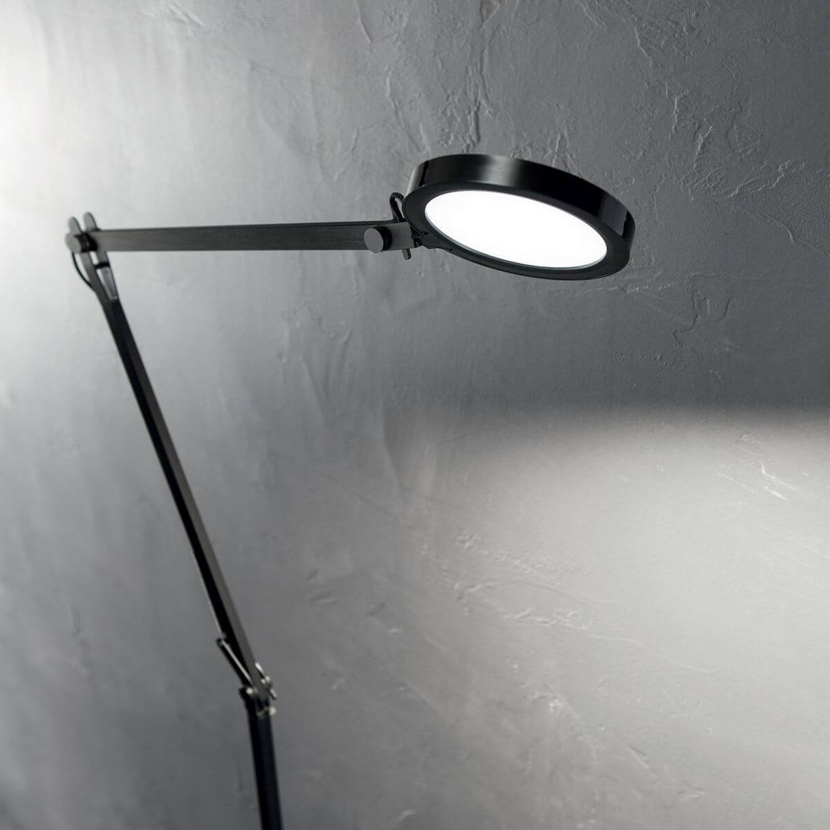 Lampadaire Futura noir