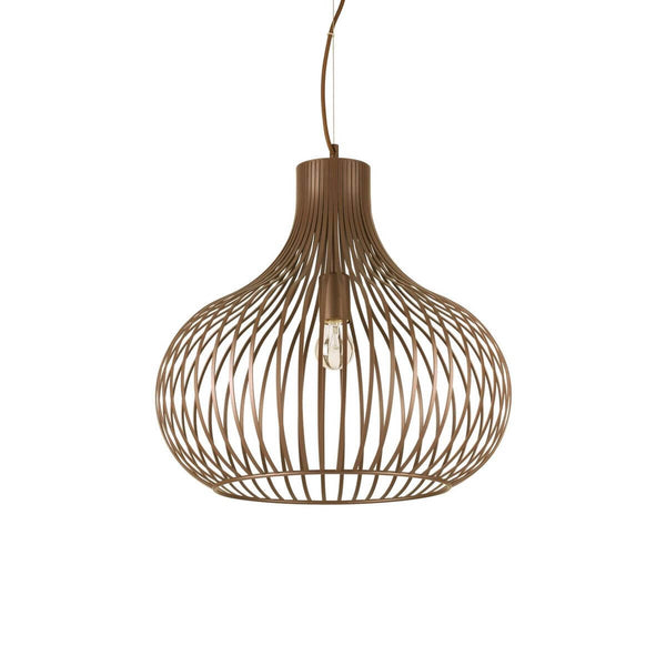 Suspension Onion marron, Ø 47 cm