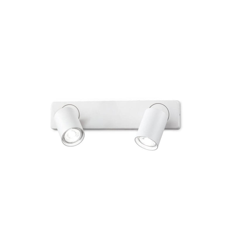 Applique murale Rudy 2 lumières blanche (229041)