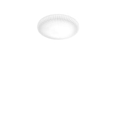Plafonnier Atrium blanc, verre, Ø 35 cm