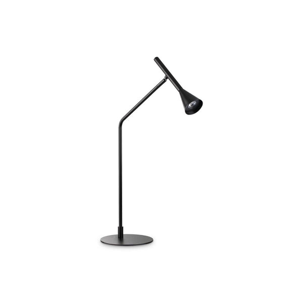 Lampe à poser Diesis noire, verre