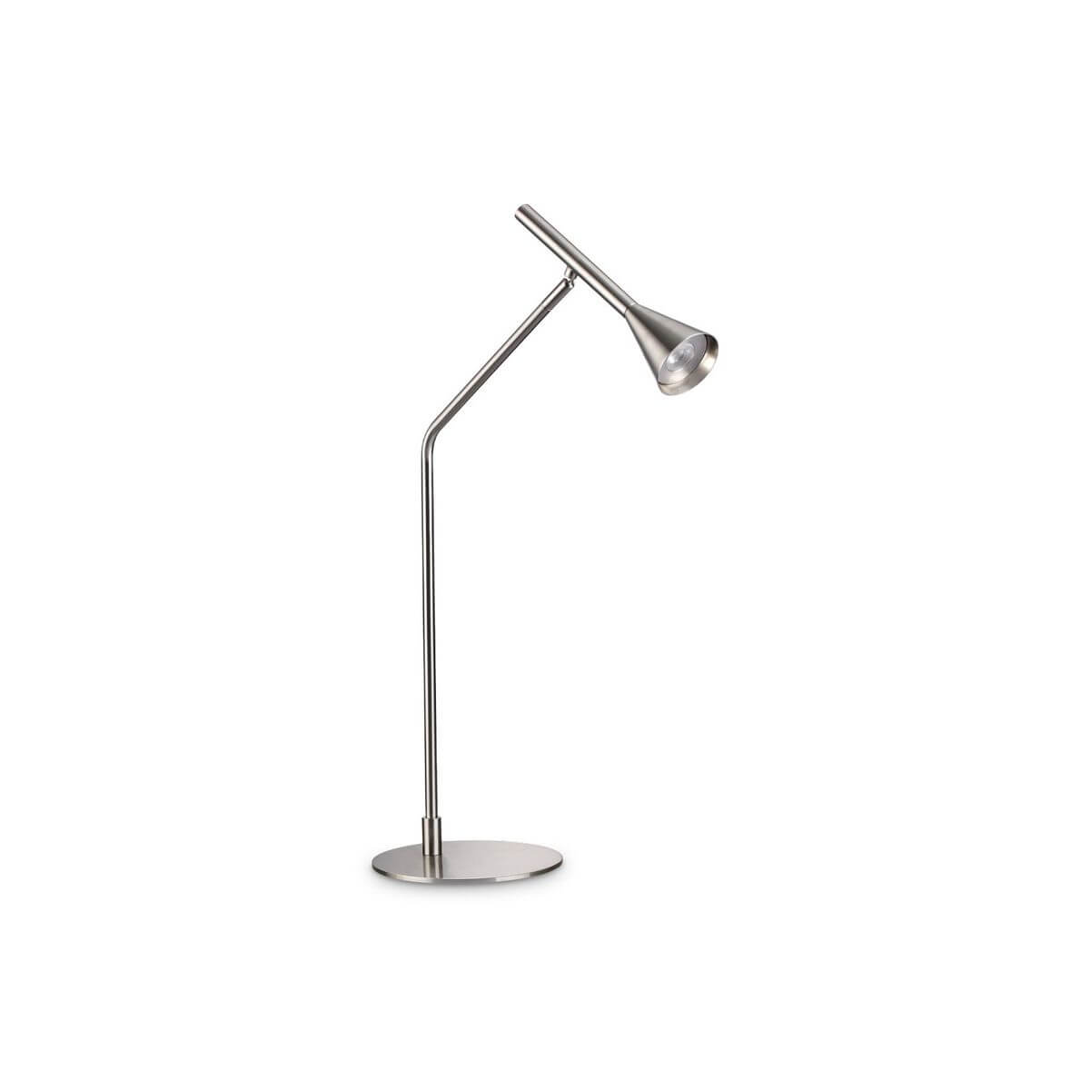Lampe à poser Diesis nickel, verre