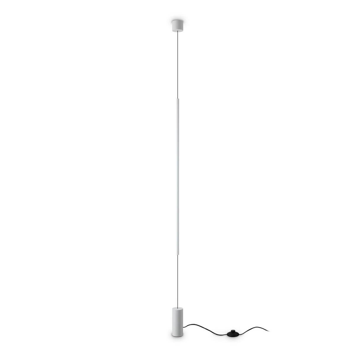 Lampadaire Filo blanc, verre