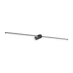 Applique murale Filo noire, L 115 cm
