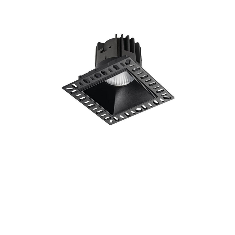 Spot encastrable Game noir, L 10 cm