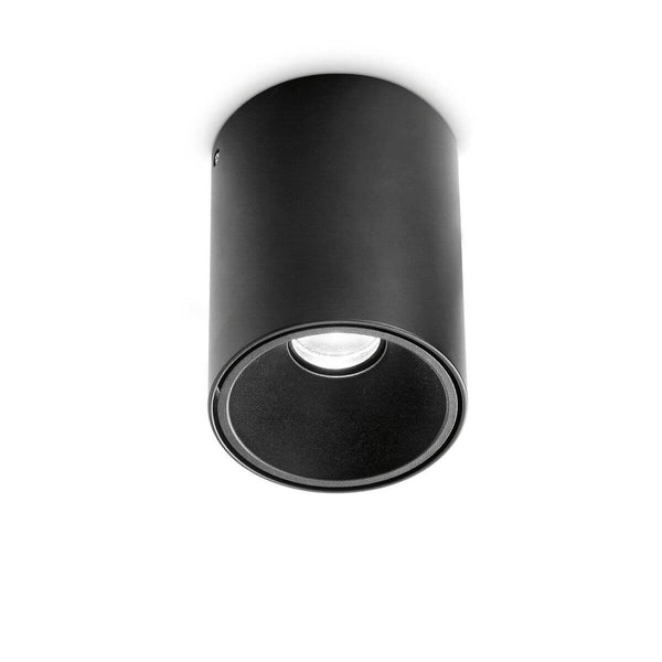 Plafonnier LED | Nitro Noir Ø 10,4 cm