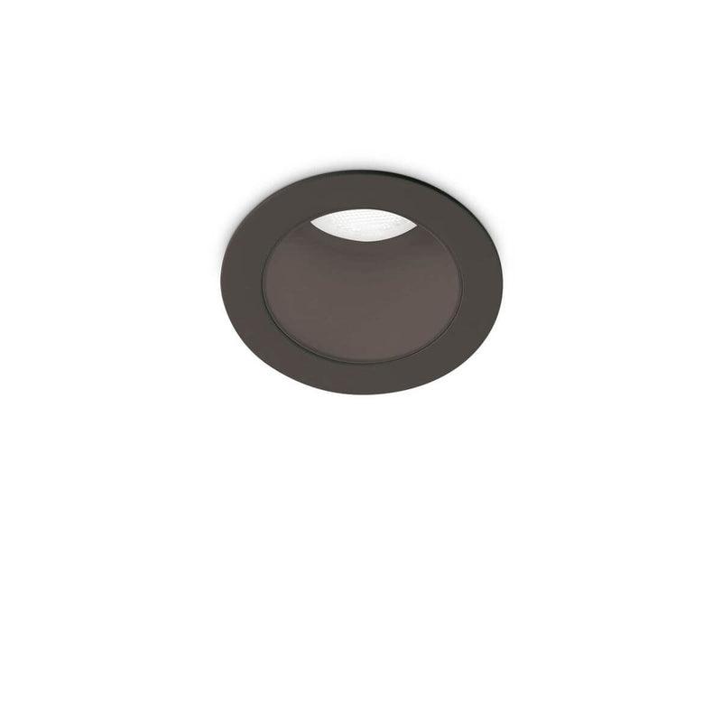 Spot encastrable Quark noir, Ø 4 cm