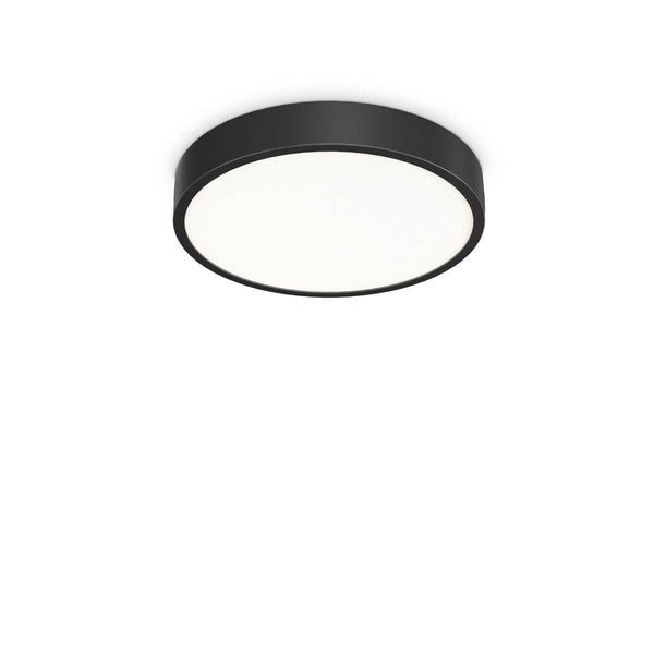 Plafonnier extérieur RAY noir, Ø 40 cm
