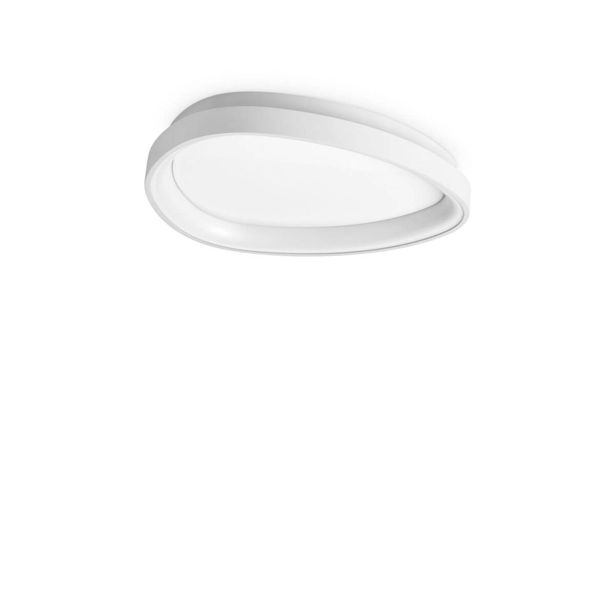 Plafonnier Gemini blanc, Ø 42,5 cm