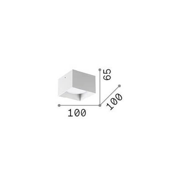 Plafonnier Spike cuivré (328812)