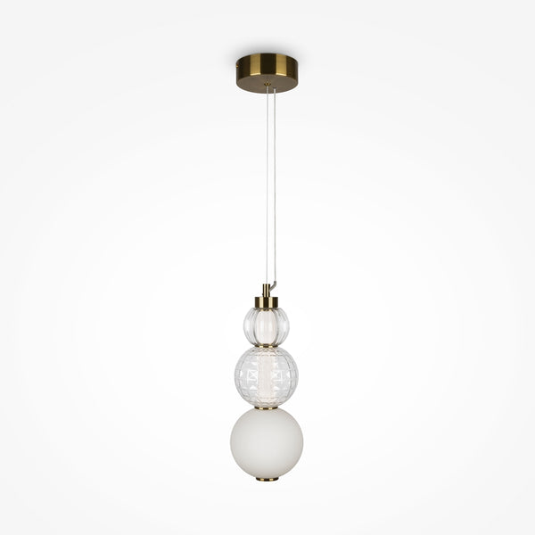 Collar Suspension luminaire doré