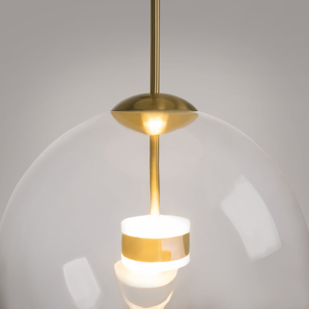 Cometa Suspension luminaire doré