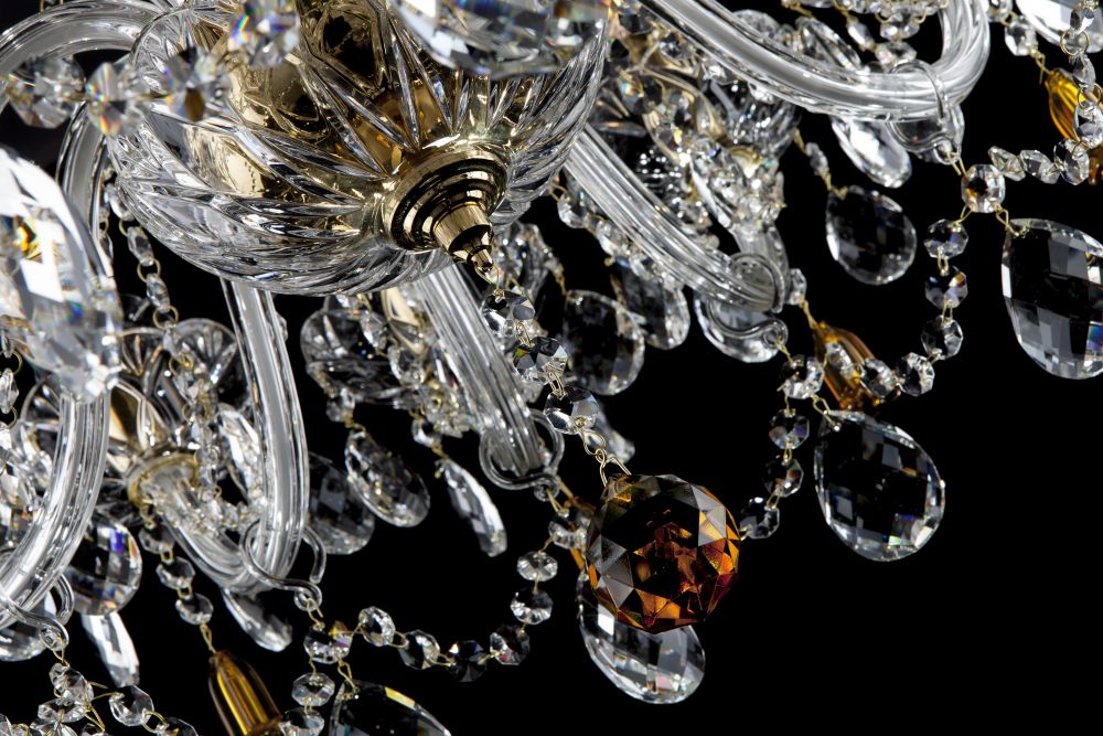Lustre en cristal de Boheme