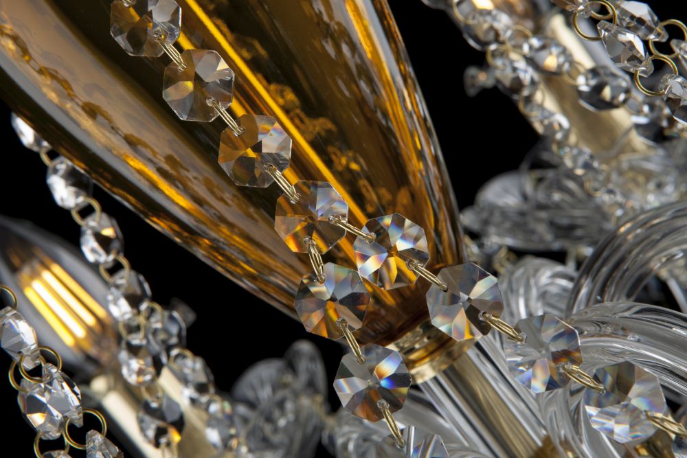Lustre en cristal de Boheme