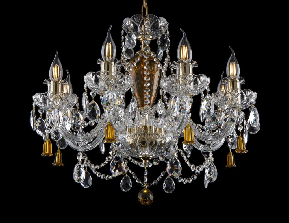 Lustre en cristal de Boheme