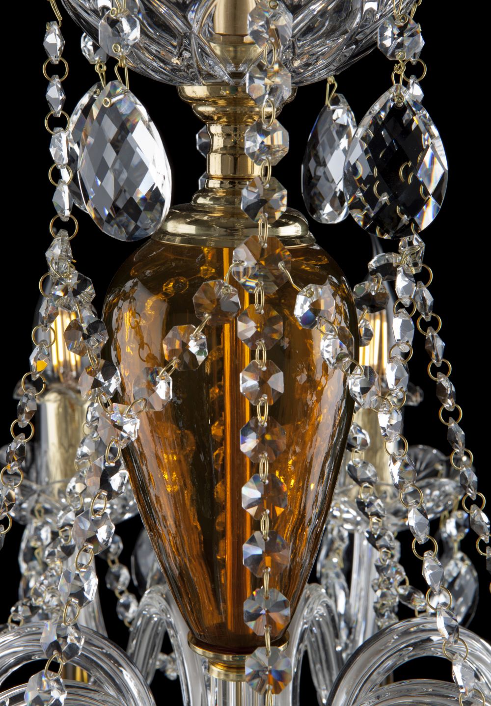 Lustre en cristal de Boheme