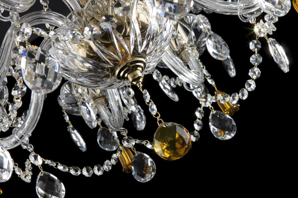 Lustre en cristal de Boheme