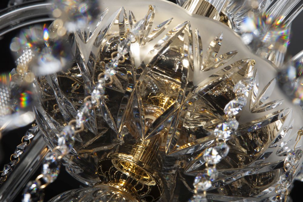Lustre en cristal taille EL2032502MAT
