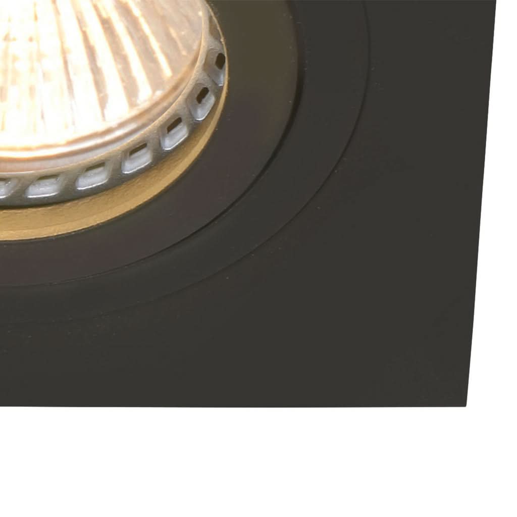 Spot encastré Pélite 7305ZW Noir | Designix - - https://designix.fr