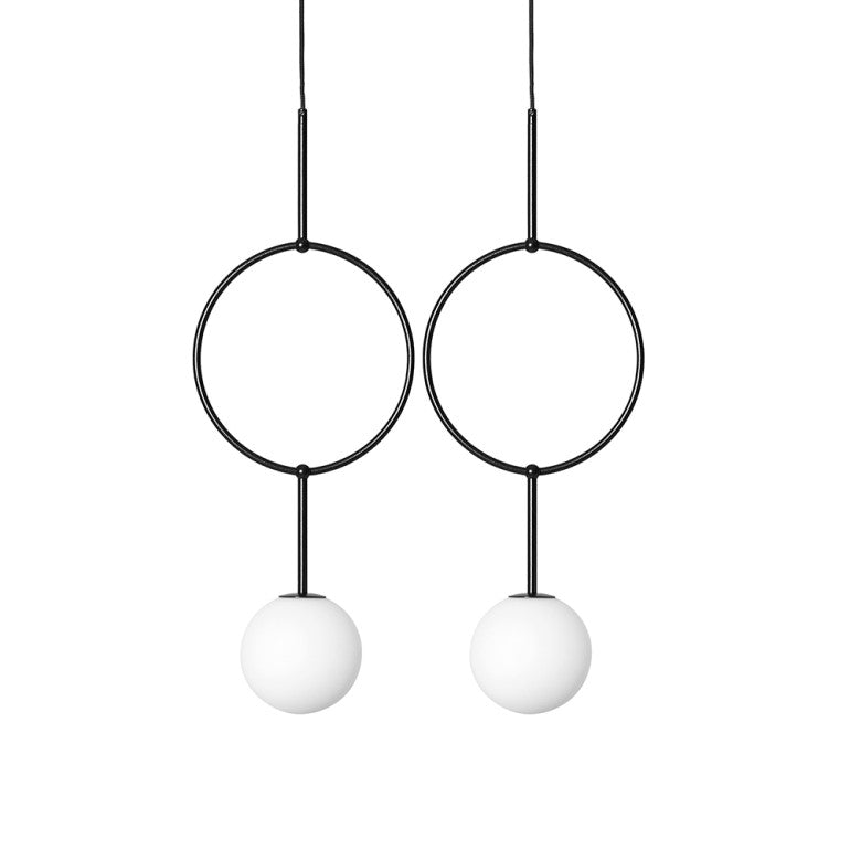 Suspension luminaire ISUULLA B Noir