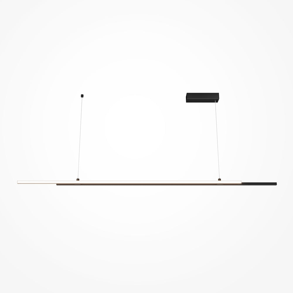 Halo Suspension luminaire noir