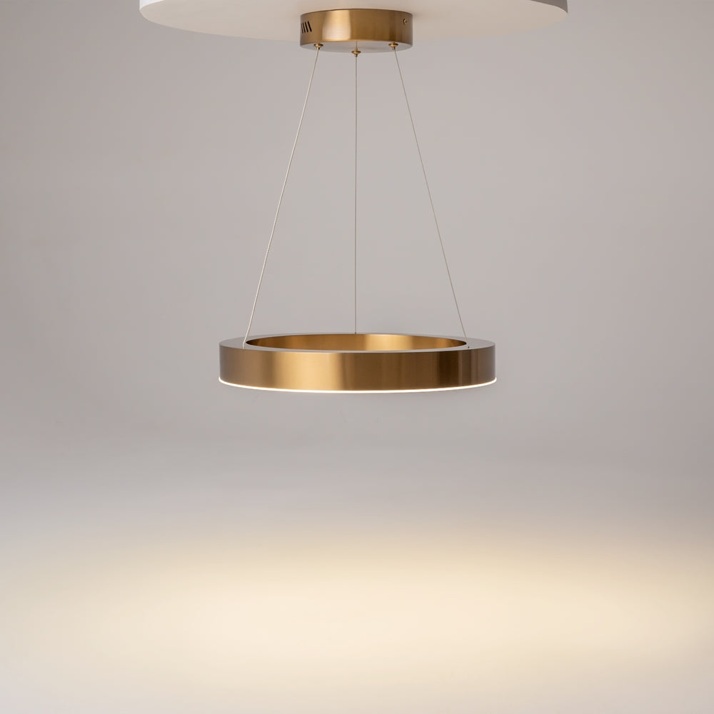 Saturno Suspension luminaire doré