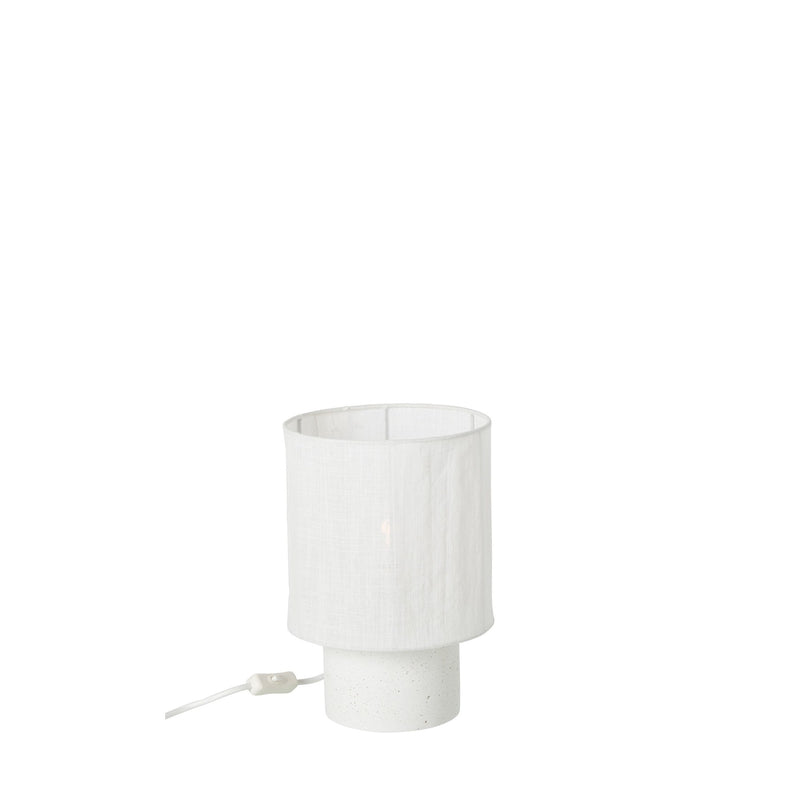 Lampe à poser en ciment, petit modèle