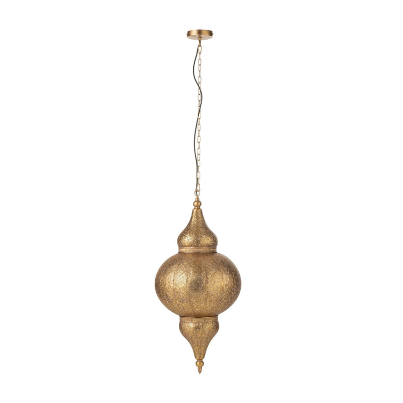 Suspension Bore en métal ajouré, grand modèle