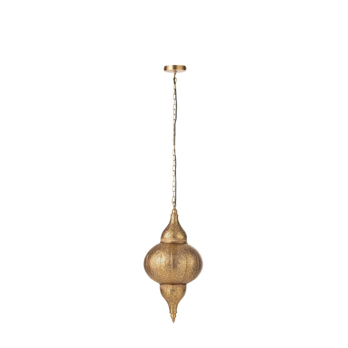 Suspension Bore en métal ajouré, petit modèle