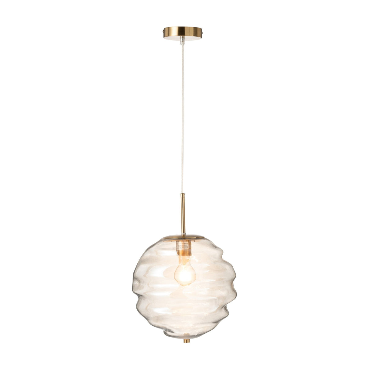 Suspension Ruche en verre