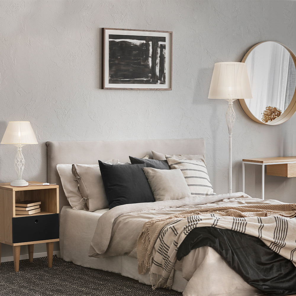 Grace Lampadaire blanc