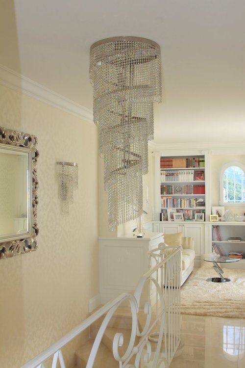 Suspension spirale en cristal TX515000006