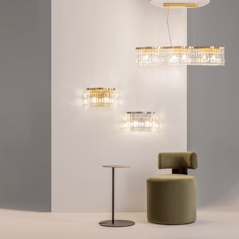 Dune Suspension luminaire doré