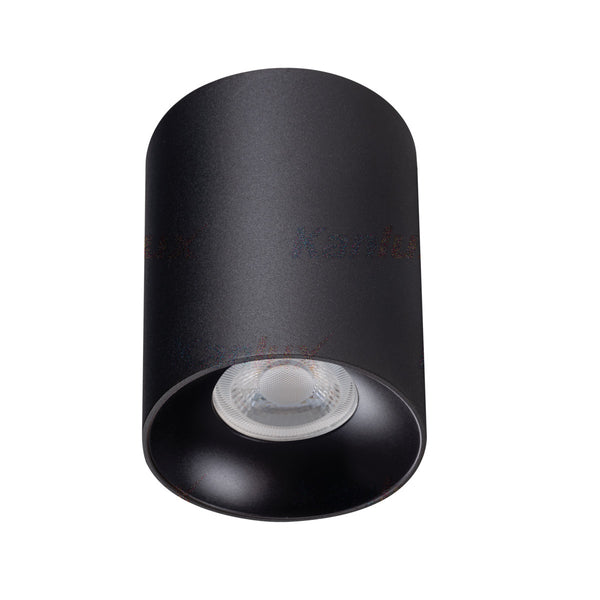 Spot Riti noir et aluminium