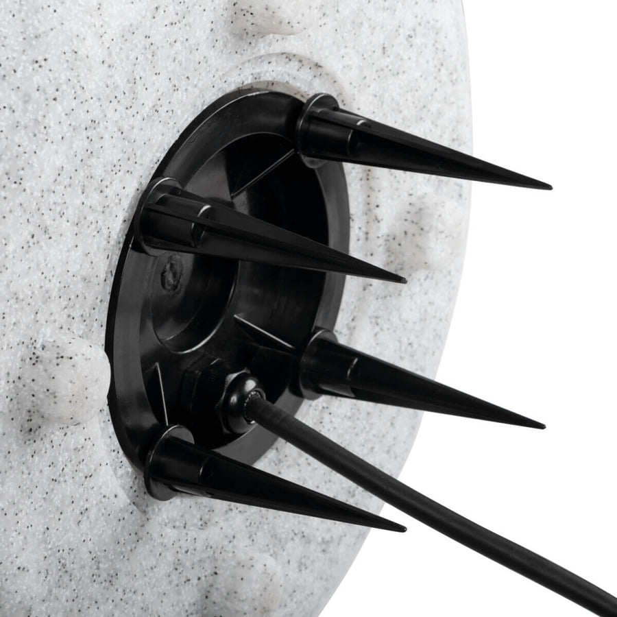 Luminaire extérieur Ball bois, Ø 39 cm