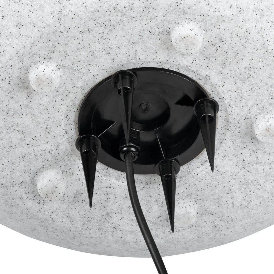 Luminaire extérieur Ball bois, Ø 39 cm