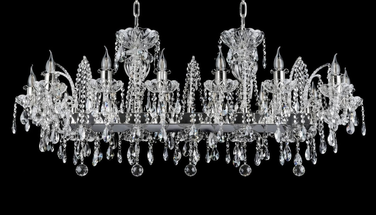 Lustre en cristal OVALPB