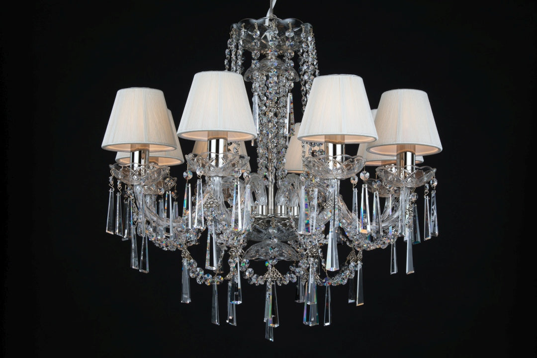 Lustre en cristal CRYSTAL-WHITE