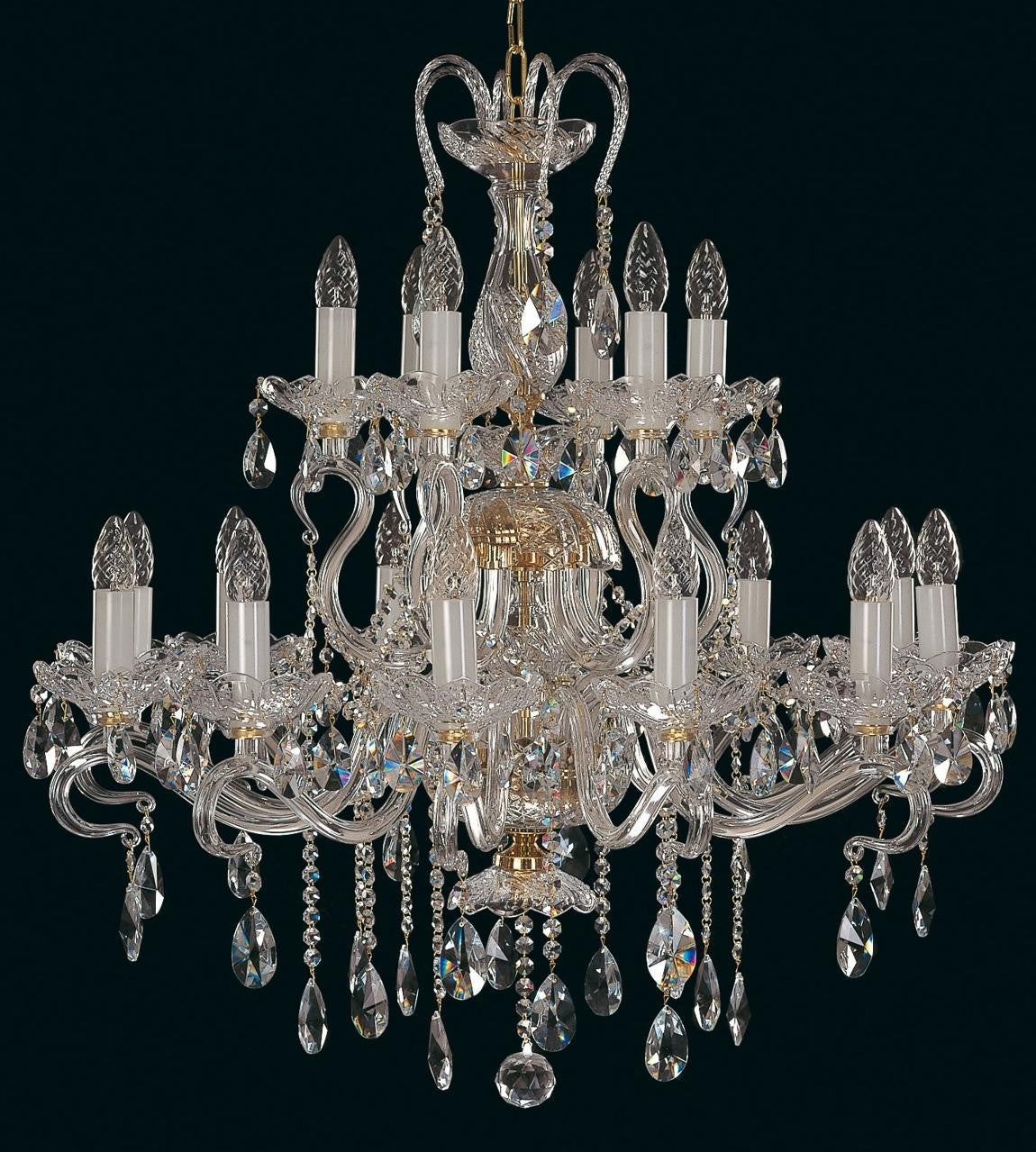 Lustre en cristal taille EL6611819